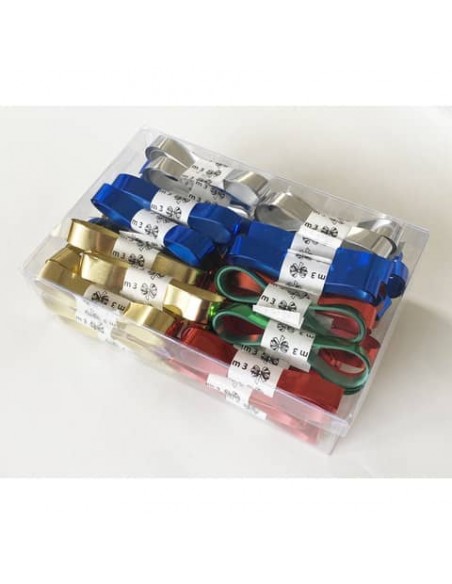Matasse Nastro Bolis colori assortiti formato 15x3 m - conf. 50 pz - 65011572048