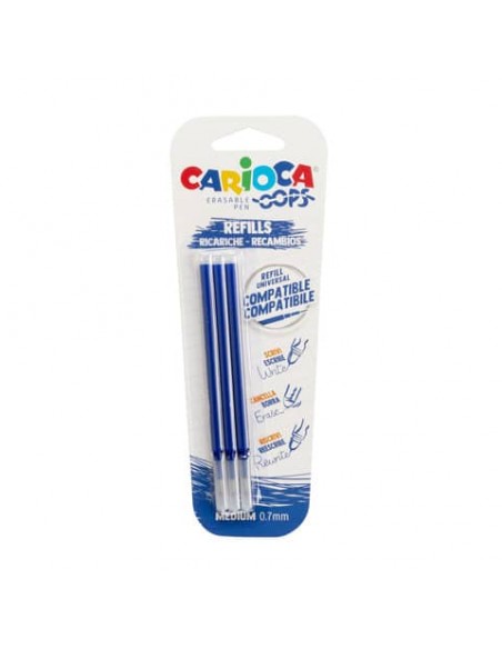 Refill penne cancellabili Carioca OOPS 0