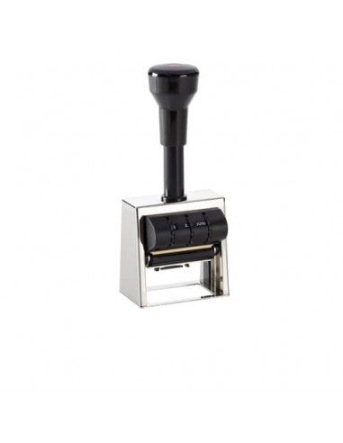 Datario in metallo con piastra in ottone personalizzabile Reiner D53V 50x30 mm metallo - 151580