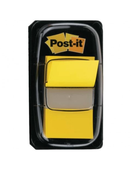 Segnapagina removibili Post-it® Index Medium con dispenser giallo 50 segnapagina - 680-5
