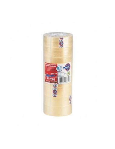 Nastro adesivo Eurocel PP2000 a torre formato 19x33 m - conf. 8 pz - 001092202
