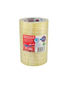 Nastro adesivo Eurocel PP2000 a torre formato 15x66 m - conf. 10 pz - 001122170
