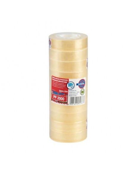 Nastro adesivo Eurocel PP2000 a torre formato 15x33 m - conf. 10 pz - 001092151