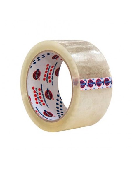 Nastro adesivo per imballo Eurocel formato 50x66 m - colore trasparente - 006558366