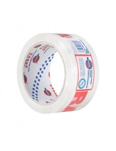 Nastro adesivo per imballo Eurocel formato 50x66 m - scritta fragile 1000000391