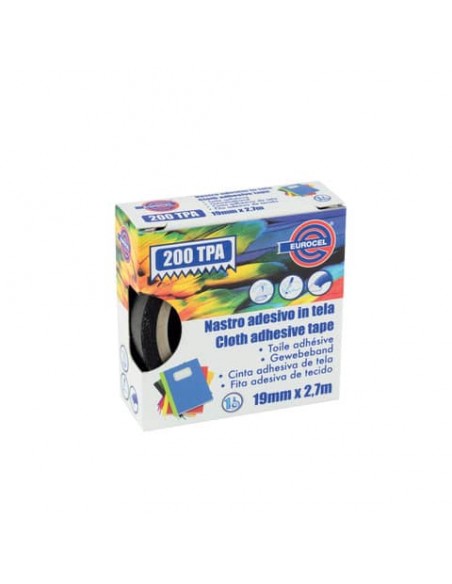 Nastro adesivo telato Eurocel formato 19 mm x 2
