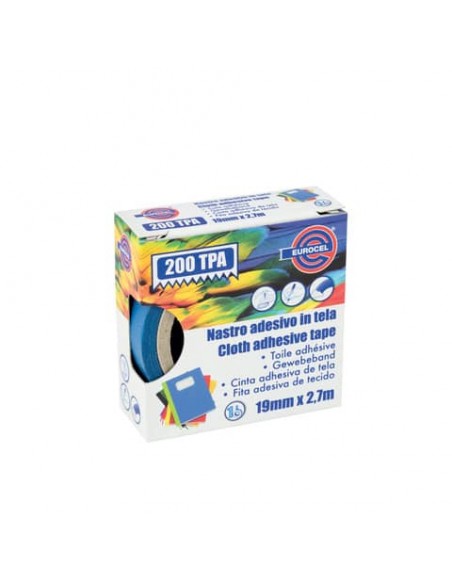 Nastro adesivo telato Eurocel formato 19 mm x 2