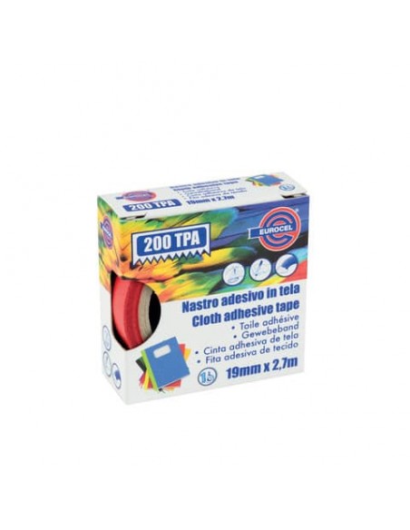 Nastro adesivo telato Eurocel formato 19 mm x 2