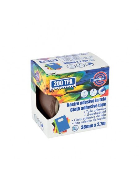 Nastro adesivo telato Eurocel formato 38 mm x 2