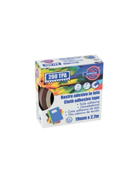 Nastro adesivo telato Eurocel formato 19 mm x 2
