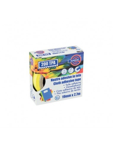 Nastro adesivo telato Eurocel formato 19 mm x 2