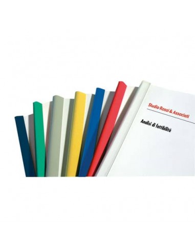 Dorsi plastici Leonardi per rilegatura senza macchine 29