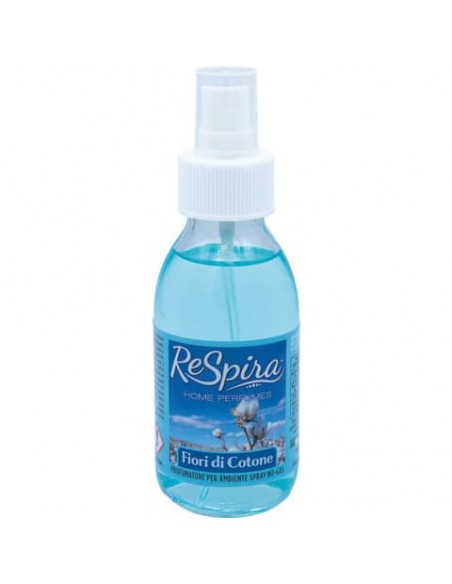 Profumatore per ambienti spray Respira flacone 125 ml fiori di cotone 82163