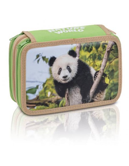 Astuccio 3 zip nature word - 12 pastelli + 18 pennarelli CoLibrì assortiti 100501298