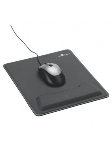 Tappetino per mouse rettangolare con supporto per polso Durable Ergotop® nero 5703-58