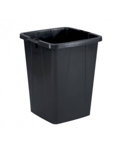 Contenitore portarifiuti Durable DURABIN 90 L in polipropilene nero - 1800474221