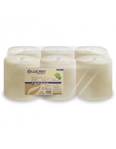 Asciugamani industriali multiuso 2 veli Lucart EcoNatural 139