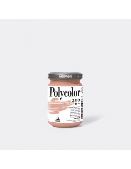 Colore vinilico fine Maimeri in vasetto 140 ml rosa di Venezia chiaro - M1220209