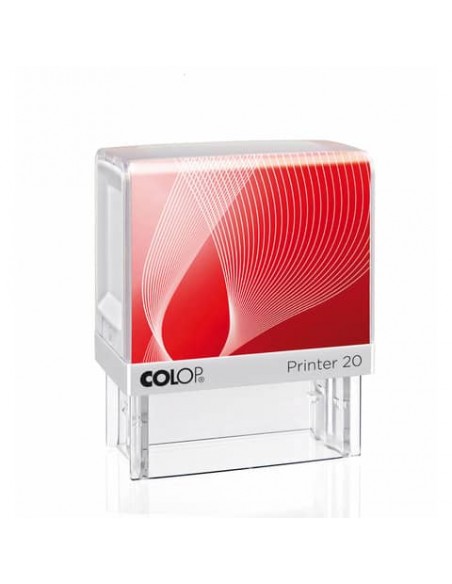 Timbro rettangolare Colop Printer G720 14x38 mm bianco - PR20G7.BI