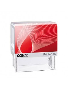 Timbro rettangolare Colop Printer G740 23x59 mm bianco - PR40G7.BI