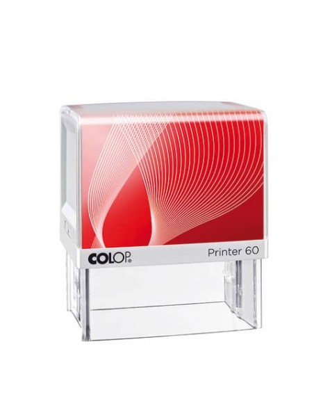 Timbro rettangolare Colop Printer G760 37x76 mm bianco - PR60G7.BI