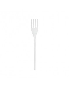 Forchette in CPLA bianche Ferrari Bio conf. 100 pz 171 mm FBIO39
