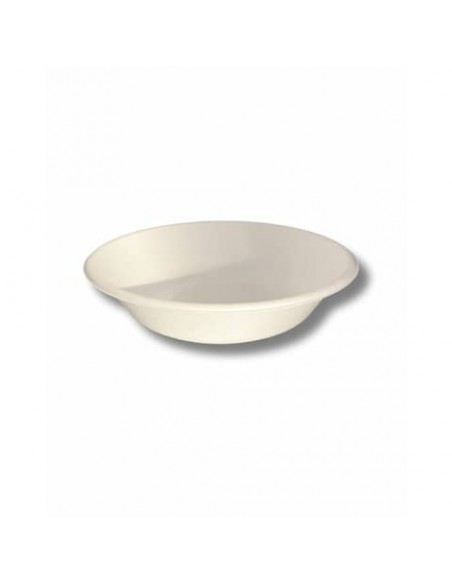 Piatto fondo in bagassa sbiancata Ferrari Bio conf. 100 pz 189x39