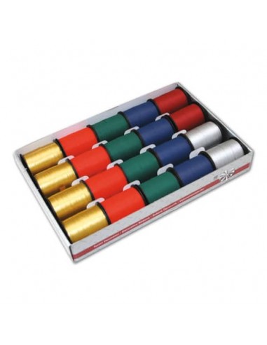 Mini nastro Bolis Paper 10x10 m fantasia Christmas - conf. 20 pz - 59101073448