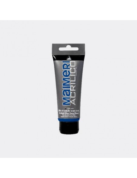 Colore acrilico Maimeri in tubetto 75 ml blu cobalto scuro - M0916371