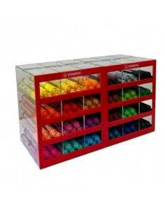 Espositore 120 pennarelli Stabilo Pen 68 Max - 24 colori assortiti - IT768/120-1