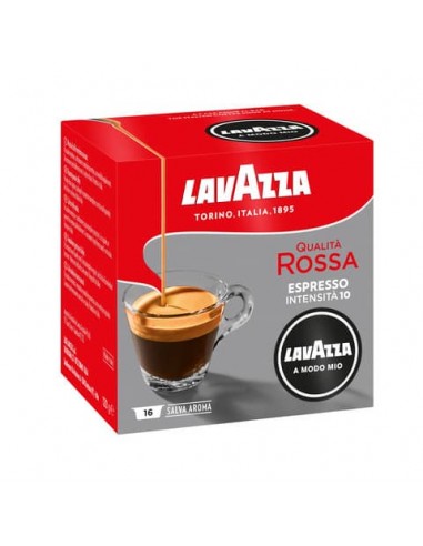 Caffè in capsule Lavazza A Modo Mio Qualità Rossa Conf. 16 cialde - 8843