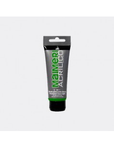 Colore acrilico Maimeri in tubetto 75 ml verde permanente chiaro - M0916339