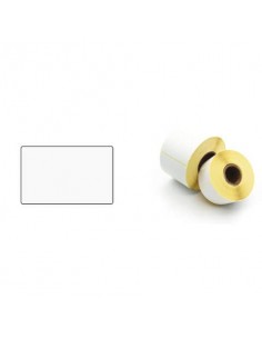 Rotolo 500 etichette ad. Printex per stampanti trasf. termico diretto bianco permanente - ETE50100