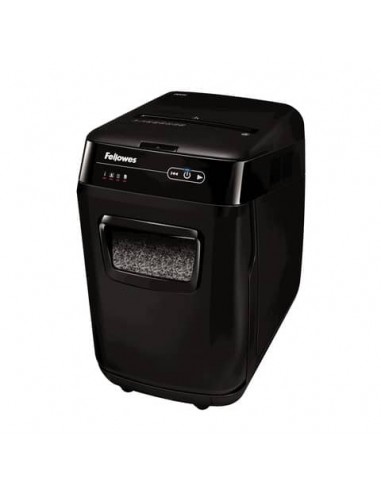 Distruggidocumenti uso moderato FELLOWES AutoMax™ 200M - P-5 - 32 L - taglio a microframmenti 2x14 mm nero - 4656301