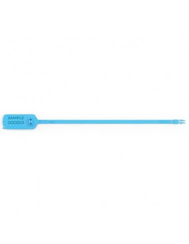Sigilli di sicurezza Stripe Lock WeSeal lunghezza 400 mm conf. da 100 sigilli - SIG-004/BIA