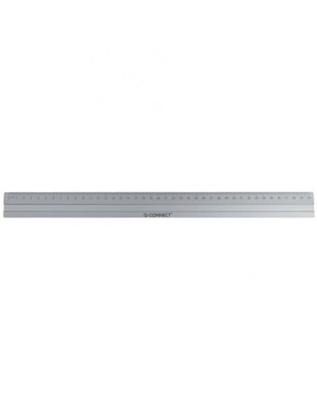 Righello Q-Connect alluminio argento 40 cm KF03679