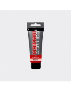 Colore acrilico Maimeri in tubetto 75 ml rosso  fluorescente - M0916239