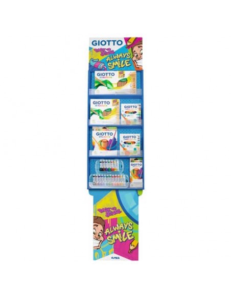 Espositore Kit 50 articoli Giotto di Natura Back To School 2024 - F960500