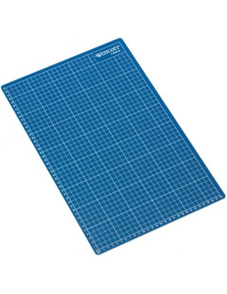Tappetino da taglio Westcott 45x30 cm blu DIN A3 E-46003 00