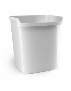 Cestino impilabile ARDA MyDesk 15 litri polipropilene bianco rettangolare 8116B