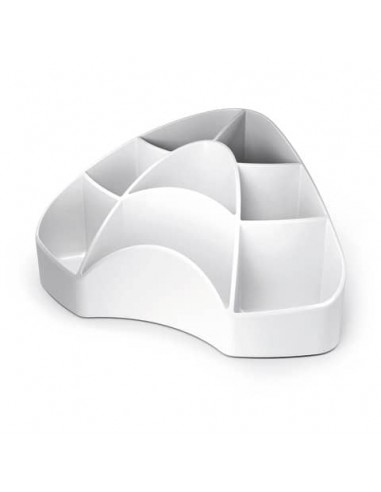 Portaoggetti da scrivania ARDA Multipot Mydesk polistirene bianco 8 scomparti 18