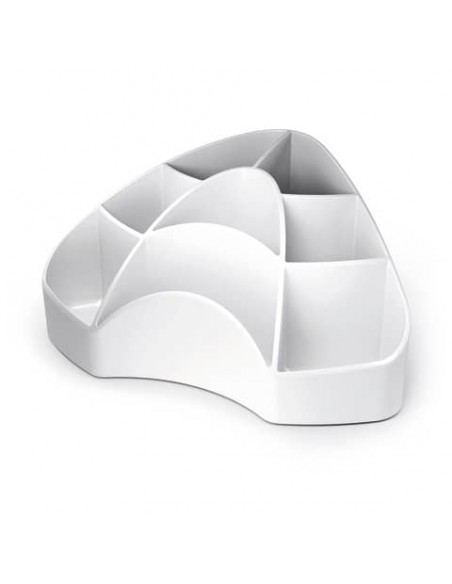 Portaoggetti da scrivania ARDA Multipot Mydesk polistirene bianco 8 scomparti 18