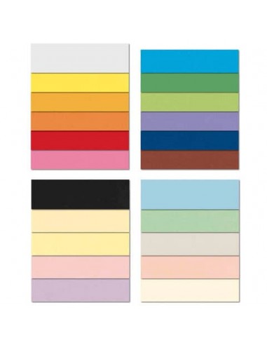 Cartoncini Bristol FAVINI 25 BRISTOL superficie levigatissima 200 g/m² 50x70cm verde 60  conf.25 - A35D012