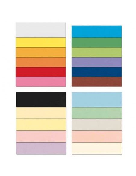 Cartoncini Bristol FAVINI 25 BRISTOL superficie levigatissima 200 g/m² 50x70cm verde 60  conf.25 - A35D012