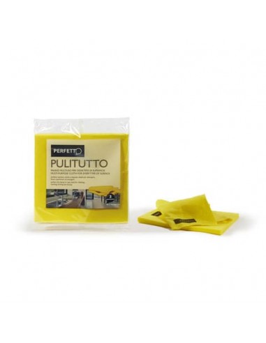 Panni multiuso Perfetto Pulitutto 40x38 cm giallo Conf. 3 pezzi - 0264
