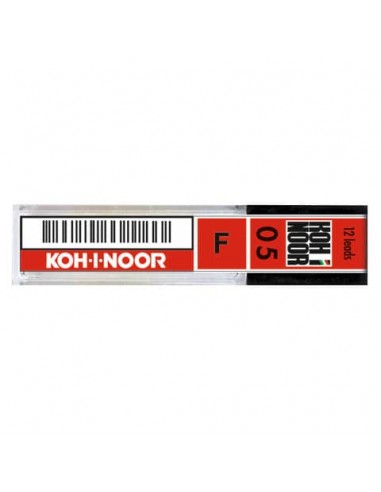 Astuccio 12 mine F per portamine KOH-I-NOOR 0