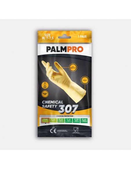 Guanti riusabili Icoguanti in lattice S trasparenti NUT/SMALL