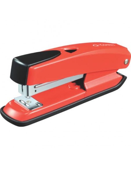 Cucitrice da tavolo Q-Connect metallo 20 ff rosso profondita di cucitura 6
