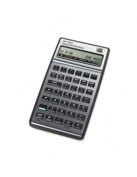 Calcolatrice professionale HP 17bII+ con oltre 250 funzioni - grigio HP-17BIIPLUS/UUZ