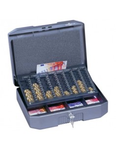 Cassetta portavalori DURABLE EUROBOXX® metallo antracite/grigio 35